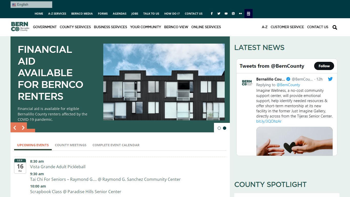 Home - Official Bernalillo County Website